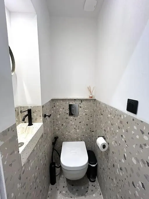Louvre -Notre Dame 2Bd, 2Bath Ac Daire Paris 0*,