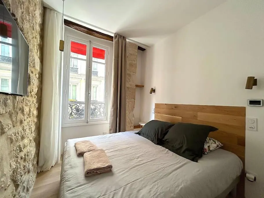 Louvre -Notre Dame 2Bd, 2Bath Ac Daire Paris Fransa